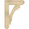 Ekena Millwork Merced Craftsman Rough Sawn Bracket, Douglas Fir, 4"W x 18"D x 26"H BKT04X18X26MRC04RDF - alternate 3
